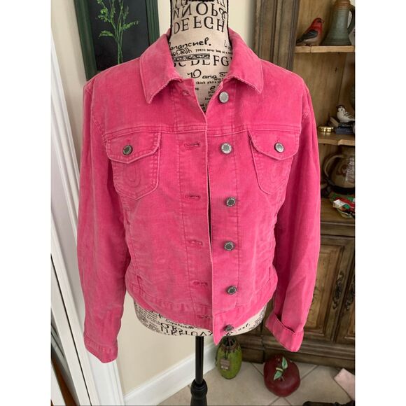 Gap Pink Corduroy Jacket - Picture 8 of 10